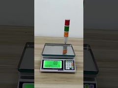 Commerciële elektronische digitale weegmachine stabiele prestaties hoge nauwkeurigheid