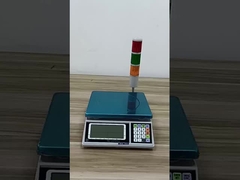 Digitaal gewicht meetapparaat met volledig tellen toetsenbord Groen LED met numerieke toetsen