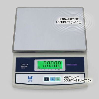 Portable Digital Weighing Scale 3kg Compact Kitchen Battery Operated Lightweight